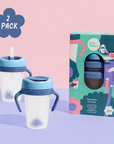 Weighted Straw Sippy Cup Two Pack