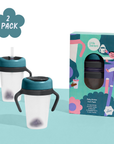 Weighted Straw Sippy Cup Two Pack