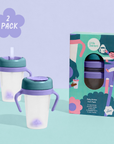 Weighted Straw Sippy Cup Two Pack