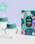 Weighted Straw Sippy Cup Two Pack