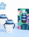 Weighted Straw Sippy Cup Two Pack