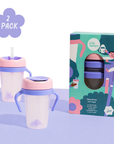Weighted Straw Sippy Cup Two Pack
