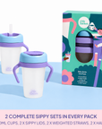 Weighted Straw Sippy Cup Two Pack