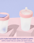 Sippy Lid Plus Weighted Straw. (No Cup)