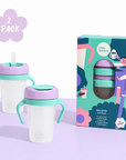Weighted Straw Sippy Cup Two Pack