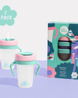 Weighted Straw Sippy Cup Two Pack