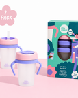 Weighted Straw Sippy Cup Two Pack