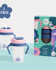 Weighted Straw Sippy Cup Two Pack