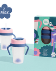 Weighted Straw Sippy Cup Two Pack