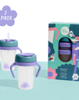 Weighted Straw Sippy Cup Two Pack