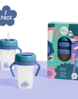 Weighted Straw Sippy Cup Two Pack