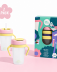 Weighted Straw Sippy Cup Two Pack