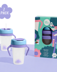 Weighted Straw Sippy Cup Two Pack