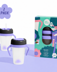 Weighted Straw Sippy Cup Two Pack