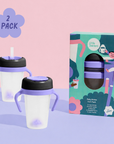 Weighted Straw Sippy Cup Two Pack