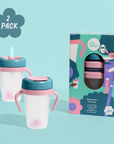 Weighted Straw Sippy Cup Two Pack